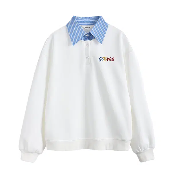 米子旗 时尚舒适通勤简约卫衣 女款