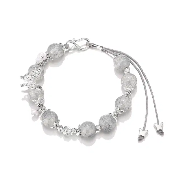 珂里 温柔古风清冷蝴蝶温柔国潮风新中式优雅气质#好运 琉璃 手链 女款