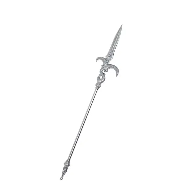 天子剑 盘龙镰钩枪 迷你微型小兵器 其他静态模型