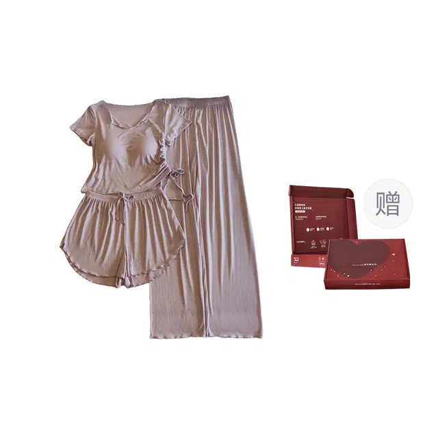 顶瓜瓜 家居休闲舒适款式服睡衣礼盒 女款