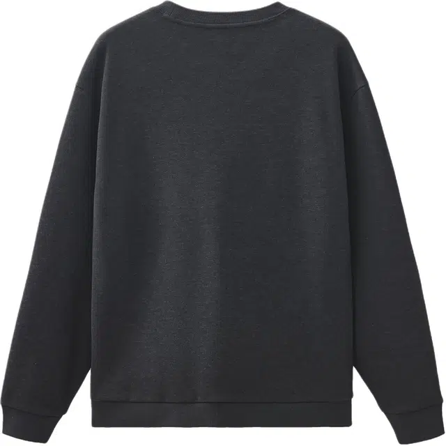 希越 上衣秋冬款羊毛混纺面料亲肤透气柔软细腻干爽不闷潮牌休闲无帽百搭宽松圆领卫衣 男款