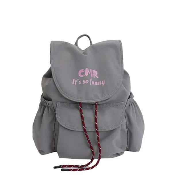 草丛喵喵喵 轻便休闲通勤背包 尼龙 双肩包 女款 多色