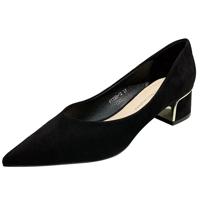 GOSO Simple Pointed Toe Heels