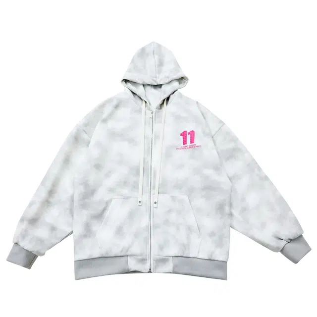 玫丝朵 韩系时尚宽松连帽设计感卫衣 女款