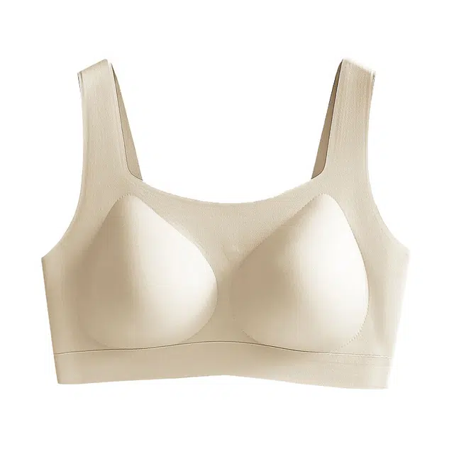 艾诗塔 夏季冰丝无痕内衣女无钢圈超薄透气聚拢收副乳美背文胸 女款