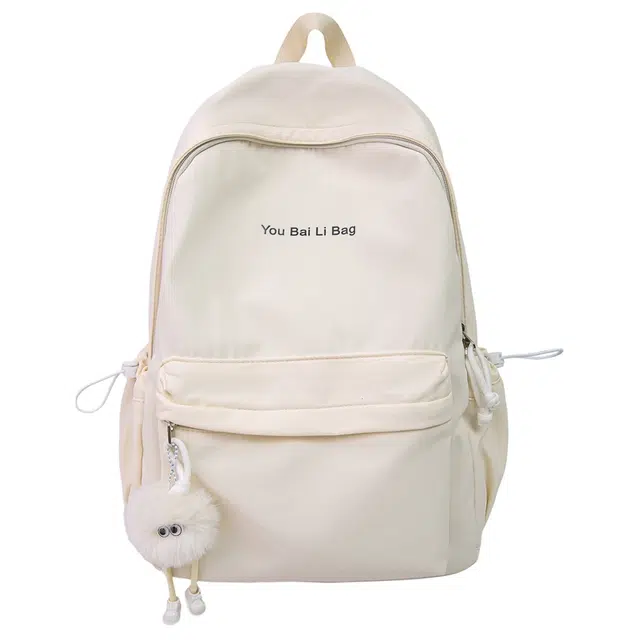 草丛喵喵喵 轻便简约通勤 尼龙 双肩包 女款 多色