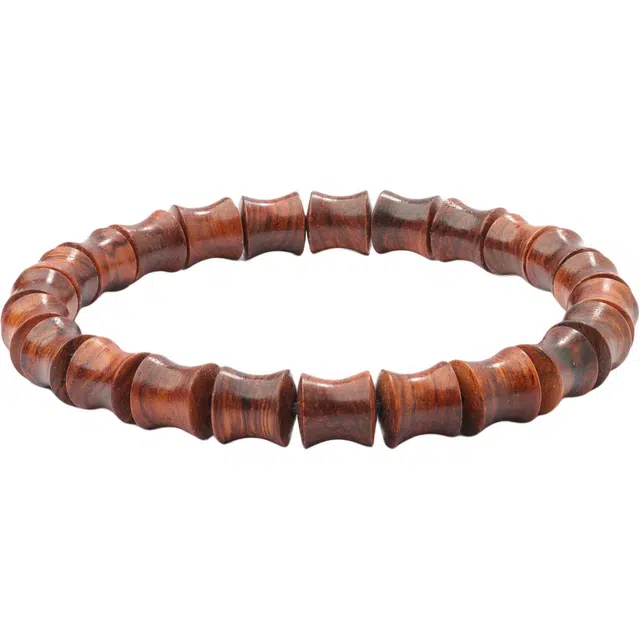 三檀小舍 国风国潮新中式 节节高升招财转运守护 文玩盘玩绕指柔 花梨木 手串 男女同款情侣款