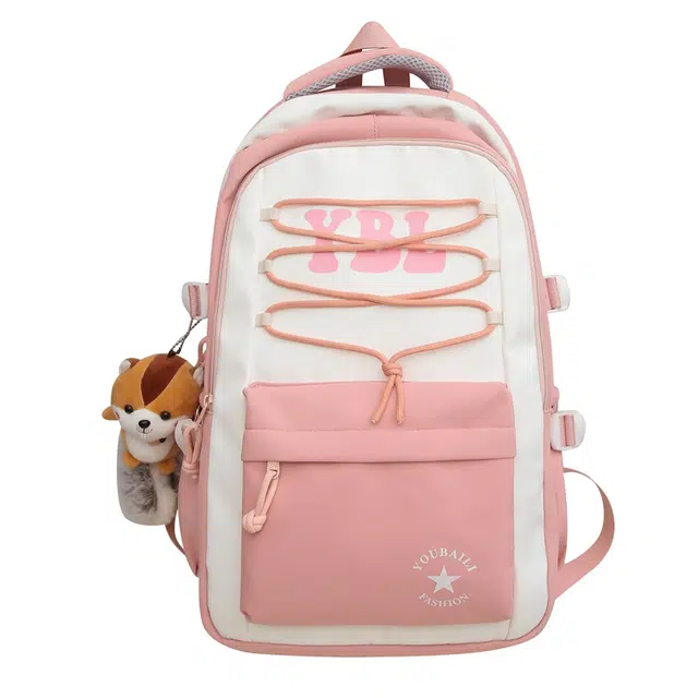 草丛喵喵喵 高颜值轻便 尼龙 双肩包 常规 女款 多色