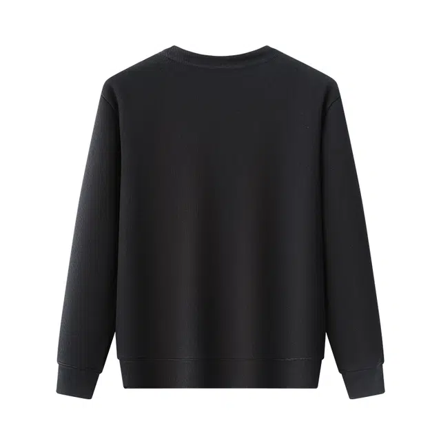 红豆 基础款纯色亨利领休闲百搭简约舒适卫衣 男款