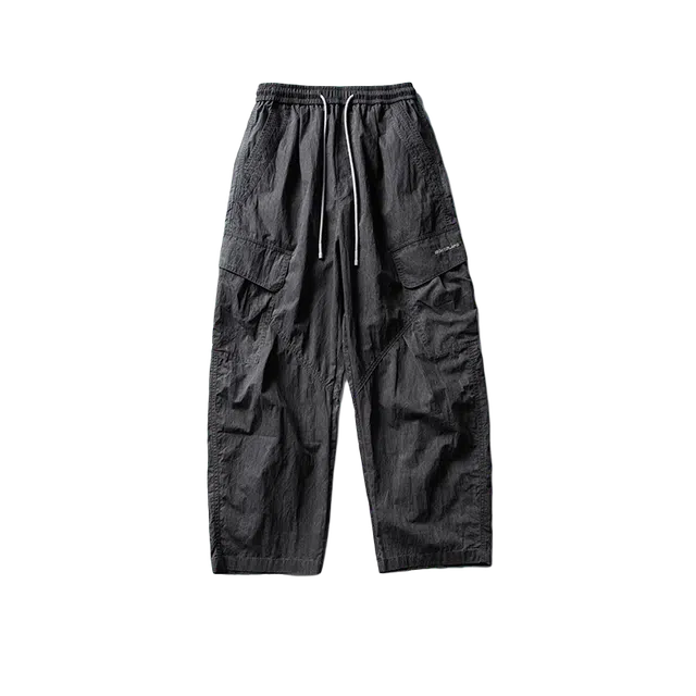 奇迹街区 潮牌高街日系工装裤复古宽松休闲裤 男女同款