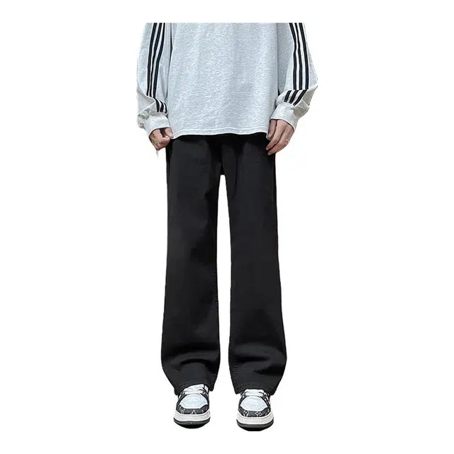 太子龍 高弹微喇百搭潮流修身时尚简约牛仔裤 男款