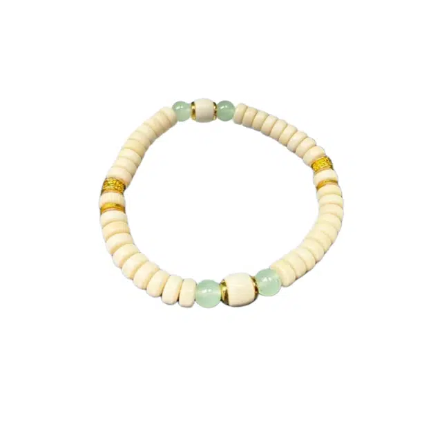 吉千年 【万年冰河遗迹设计款】新中式复古潮流 招财进宝 好运 转运 平安顺遂 猛犸 手串 男女同款情侣款