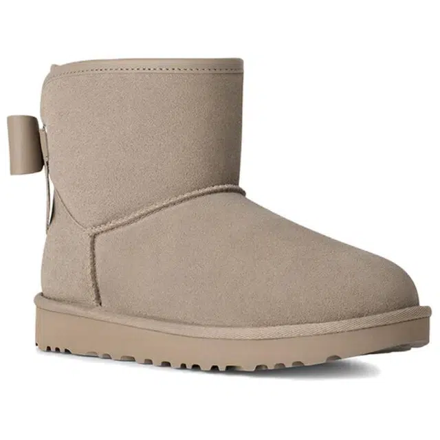 UGG Ultra Mini Bailey Leather Bow