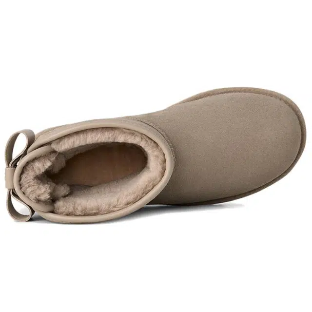 UGG Ultra Mini Bailey Leather Bow