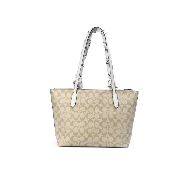 COACH Zip Top Tote PVC