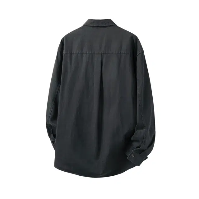 米素力 高级感痞帅工装落肩袖长袖潮衬衫 男女同款