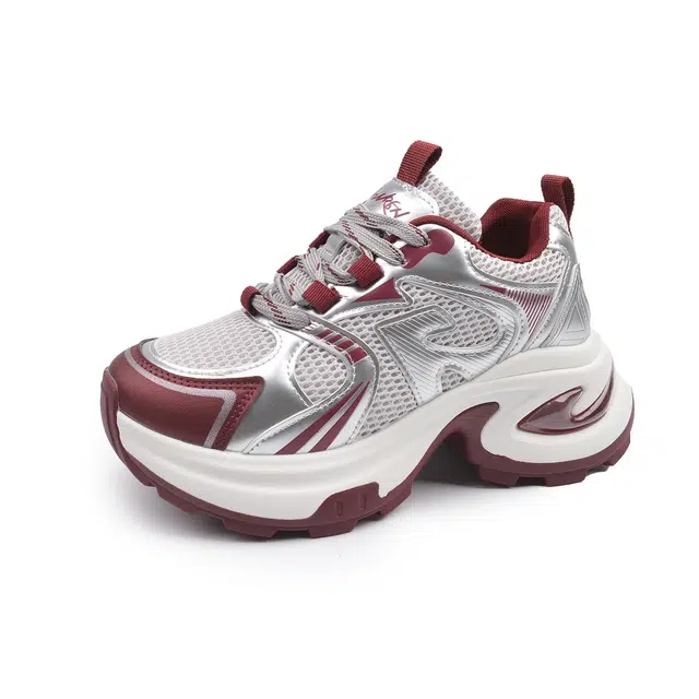 拾伍象 百搭时尚复古小众运动休闲厚底 低帮 老爹鞋 女