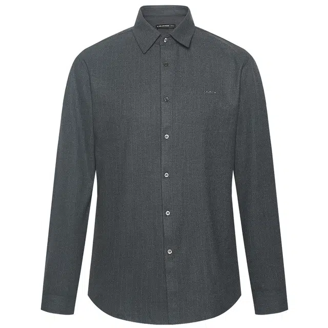 利郎 商务休闲时尚百搭长袖衬衫 男款
