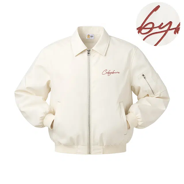 卡皮巴拉小黄豚 美式高街高级感简约情侣款外穿通勤韩版运动休闲春秋潮牌宽松舒适青少年夹克外套 男女同款