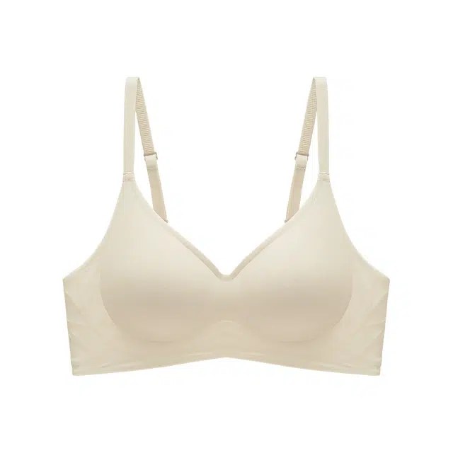 戴维诗 软支撑内衣女果冻条提拉小胸聚拢无痕收副乳乳胶杯文胸 女款