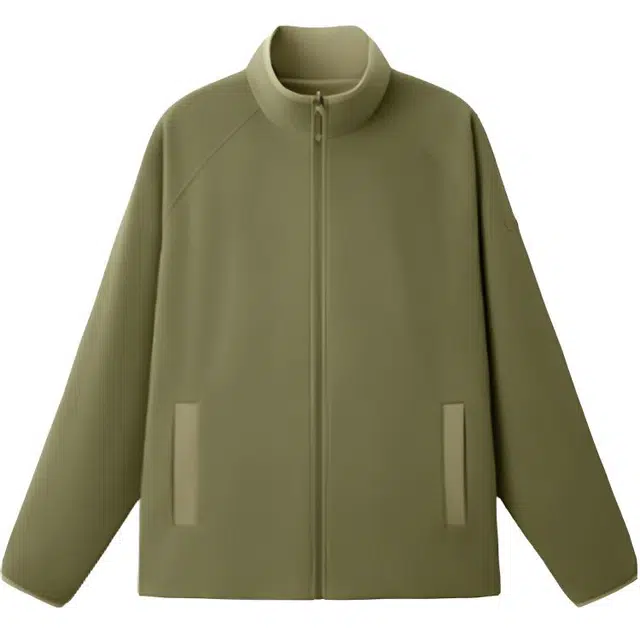 蕉下 双面穿万粒绒立领保暖舒适柔软宽松防风防寒休闲户外透气绒感外套 男款