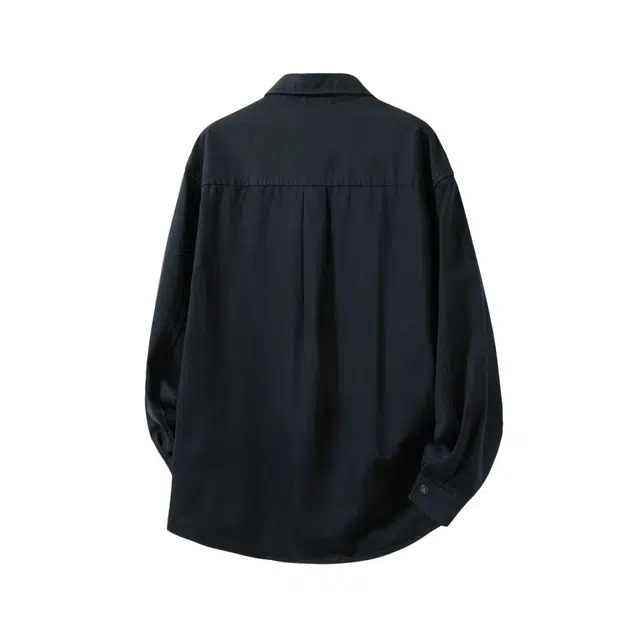 米素力 高级感痞帅工装落肩袖长袖潮衬衫 男女同款