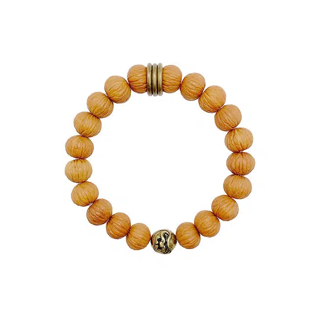 富珠汇 国风国潮 轻奢小众 新中式复古日常百搭 多财多福 平安喜乐#好运 猴头核桃 手串 男女同款情侣款