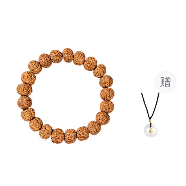 物㯖 国潮新中式轻奢高级感念珠文玩心想事成万事顺遂财源广进官运亨通佛珠盘玩#好运 金刚菩提 手串 男女同款情侣款