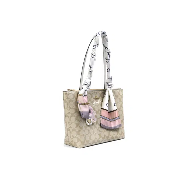COACH Zip Top Tote PVC