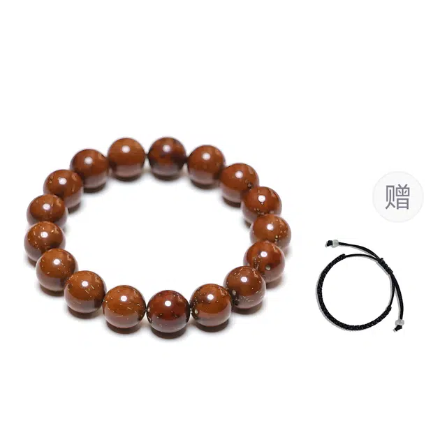 絮物 新中式国潮文玩原生态绕指柔佛珠念珠 招财进宝素珠盘玩 紫金鼠 菩提类手串 男女同款情侣款