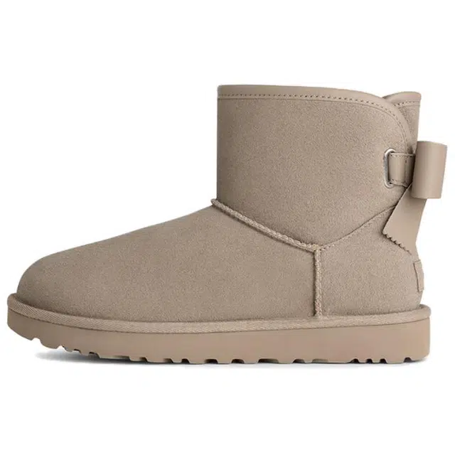 UGG Ultra Mini Bailey Leather Bow