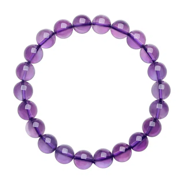 【前程似锦 九紫离火】 翠雅金楼 紫气东来国潮好运手饰 紫晶事业旺财能量石 精致优雅显白国风百搭时尚高级感#好运天然 紫水晶 手串 女款