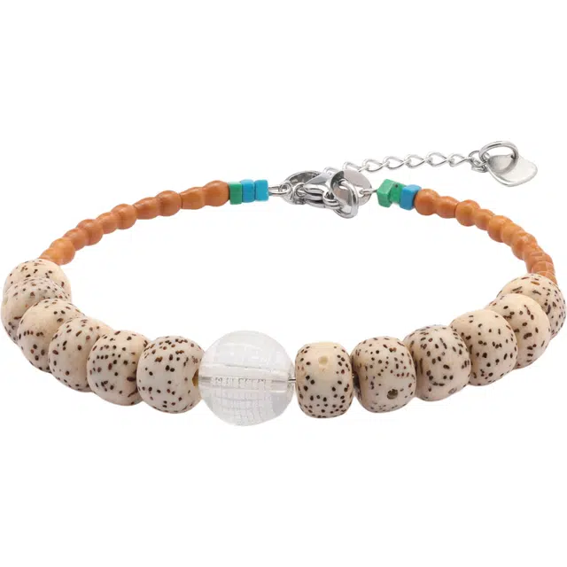 三檀小舍 雍和宫心咒手环男女药师佛绿度母手串文殊好运黄财神多宝饰品配饰 琉璃 手链 男女同款情侣款