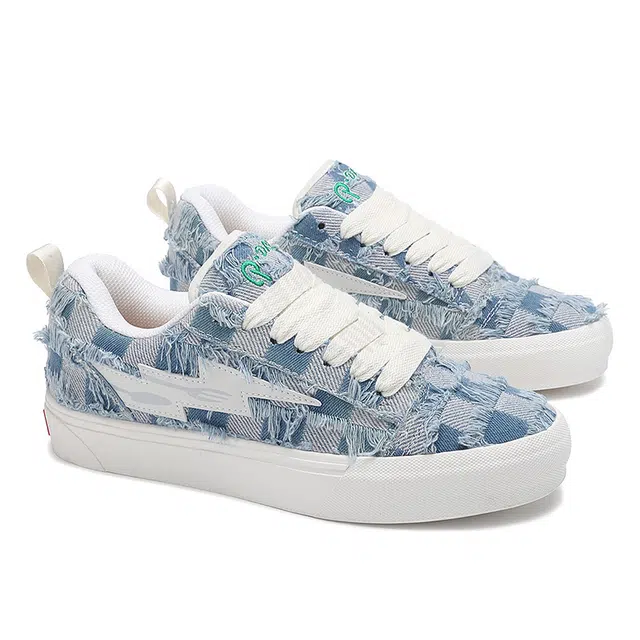 时尚复古小香风气质百搭舒适设计 耐磨轻便增高 低帮 板鞋 男女同款