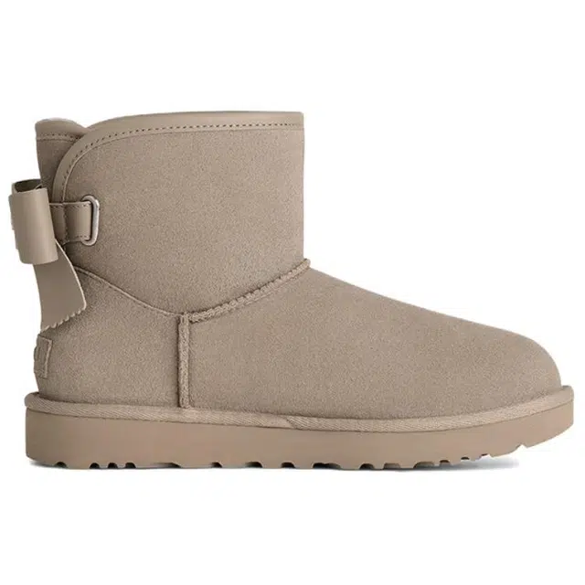UGG Ultra Mini Bailey Leather Bow