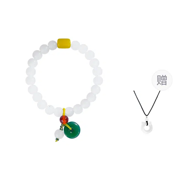 絮物 国潮小众轻奢念珠文玩绕指柔掌心禅意极简主义素雅百搭时尚气质感出街神器平安喜乐#好运 菩提根 手串 男女同款情侣款