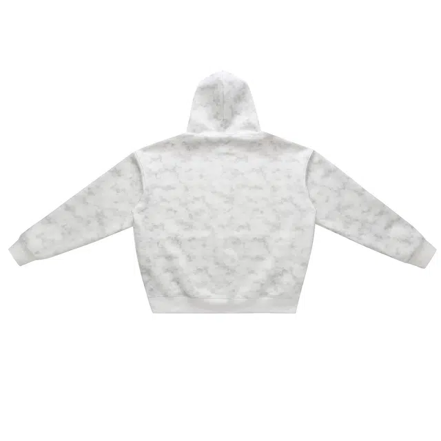 【dme】 秋季潮牌连帽重磅日系复古休闲百搭简约情侣日常街头户外运动扎染色块套头水洗港风宽松上衣长袖卫衣 男女同款