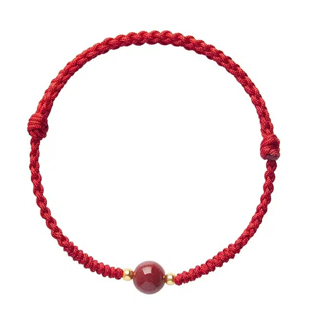 【“朱”事顺利】 色菲尔 本命年八方来财红绳转运珠时来运转 好运转运礼盒#好运 织物 手绳 男女同款情侣款