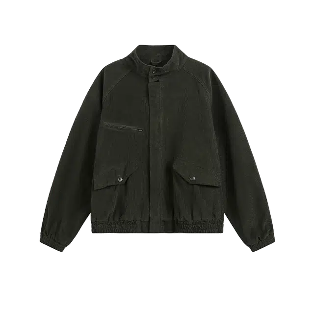 奇迹街区 日系复古哈灵顿秋季美拉德夹克外套 男女同款