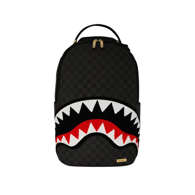 SPRAYGROUND Checkerboard Shark Mouth Backpack