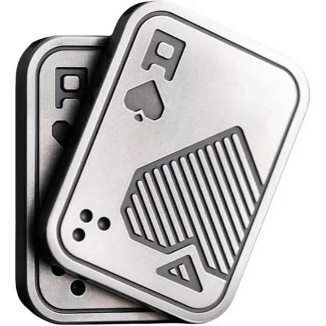 哈杰布雷特 啪啪币推牌减压手把件黑科技金属 指尖陀螺