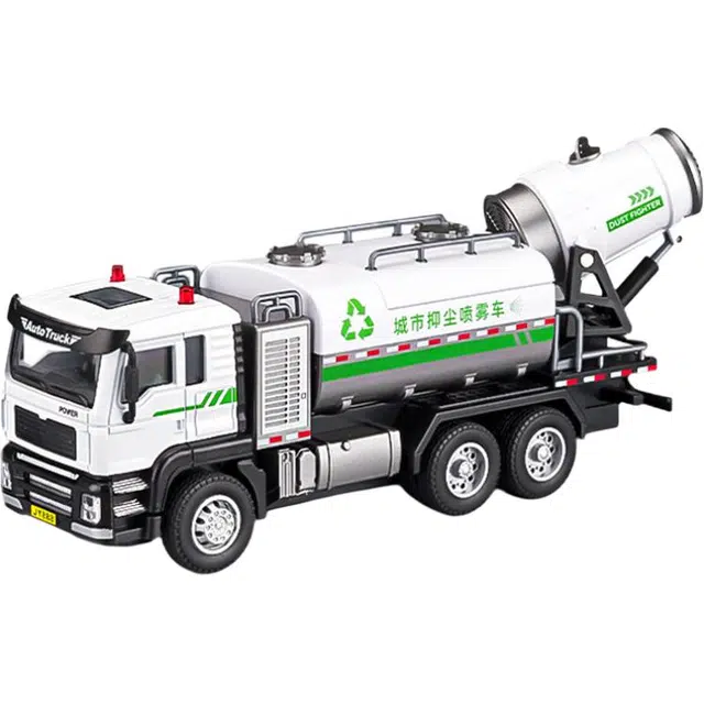 萌吉码 大号合金渣土车 玩具仿真车