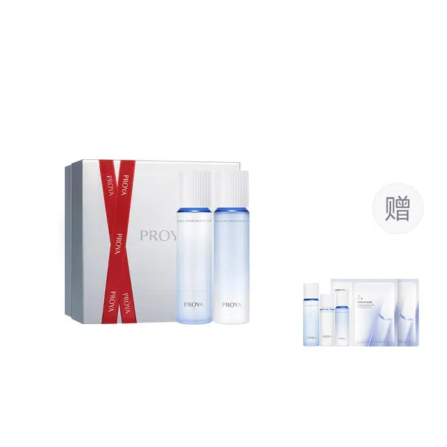 珀莱雅 源力水乳护肤套装 修护保湿舒缓控油 二件套/三件套