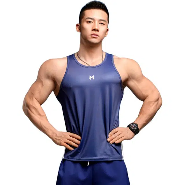 墨立方 冰氧丝体感汗水未出凉感已至背心 男女同款