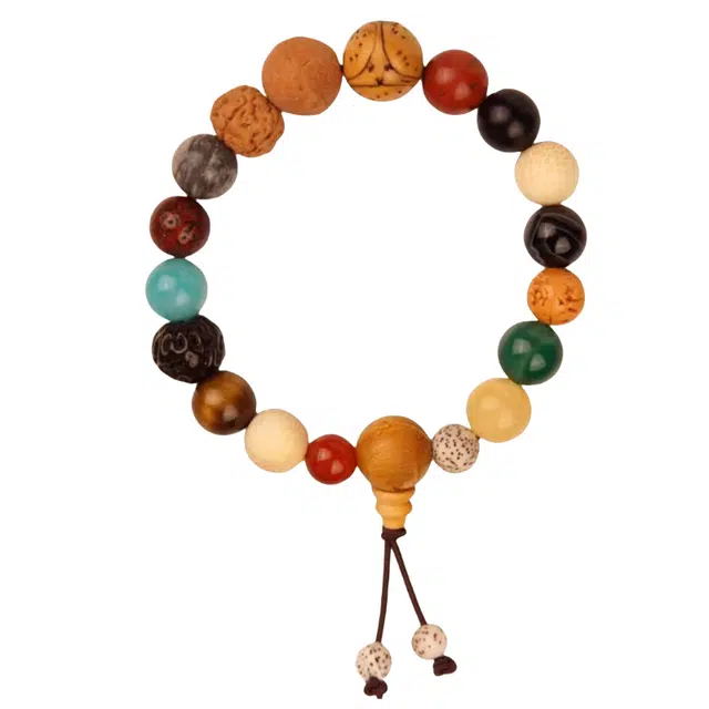 舞依翡 十八籽多宝多宝佛珠念珠#好运 菩提籽 手串 男女同款情侣款