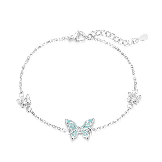 珂里 气质小清新 轻奢小众森系 合金 手链 女款