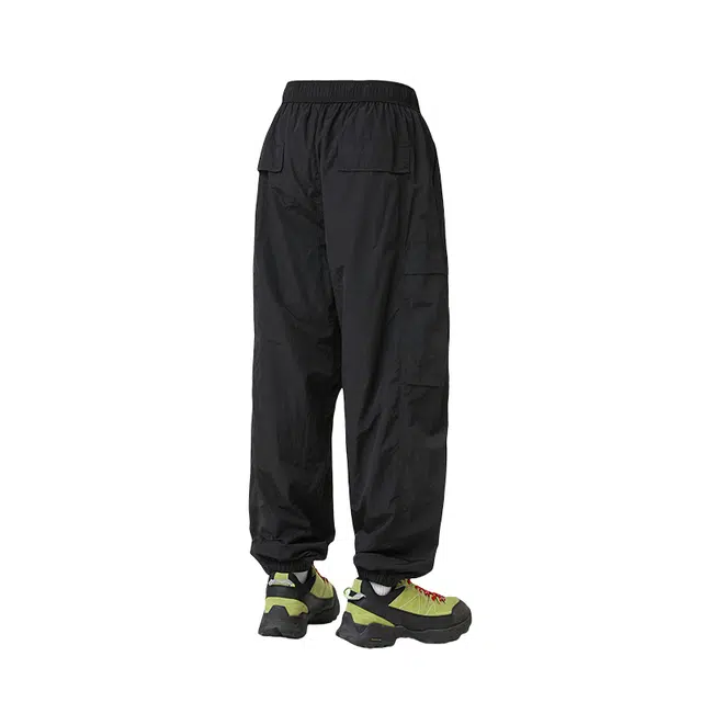 希越 户外防水工装潮牌宽松百搭束脚纯色复古休闲裤 男款