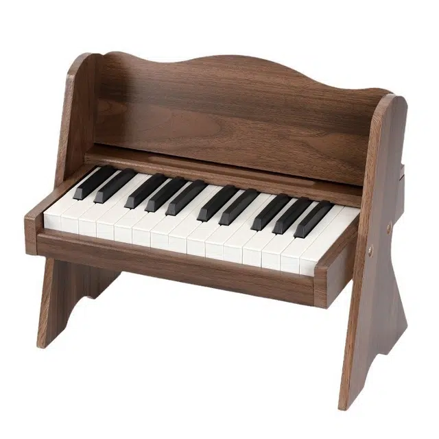 萌吉码 木质小钢琴 儿童电子琴