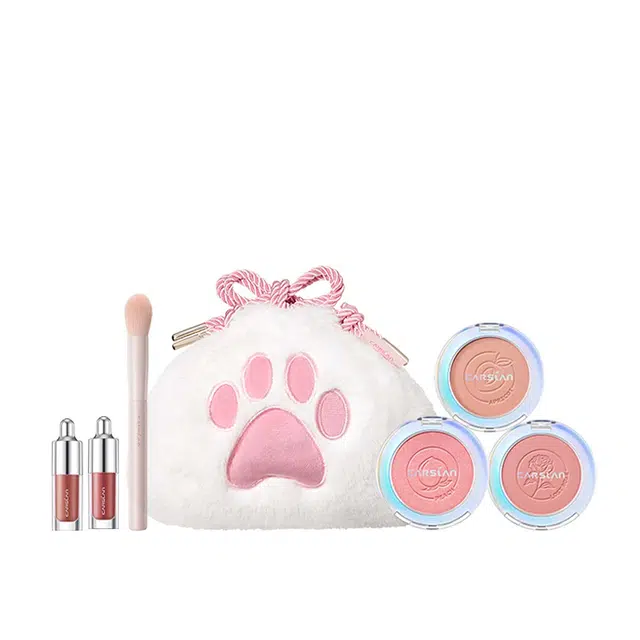 卡姿兰 唇颊腮红套装 易上色自然哑光气色