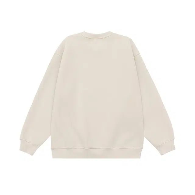 独驰 美式重磅刺绣复古潮流宽松休闲男上衣卫衣 男女同款